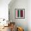 Color Stripe Arrangement 02-Little Dean-Framed Photographic Print displayed on a wall