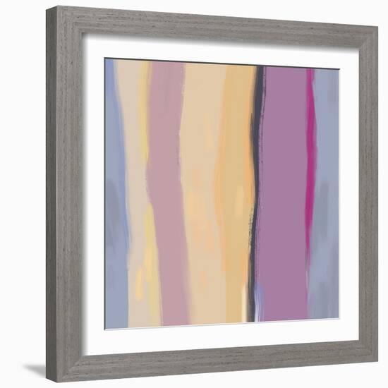Color Stripe Arrangement 03-Little Dean-Framed Photographic Print