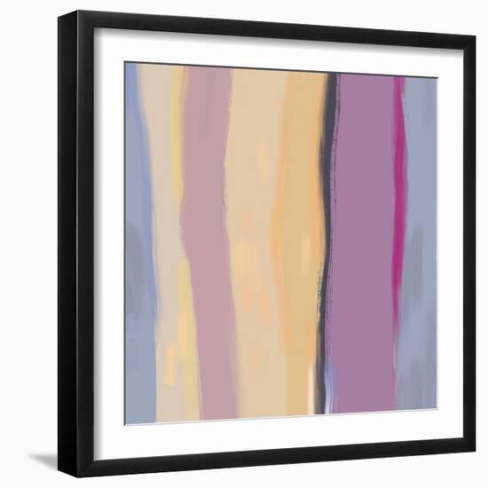 Color Stripe Arrangement 03-Little Dean-Framed Photographic Print