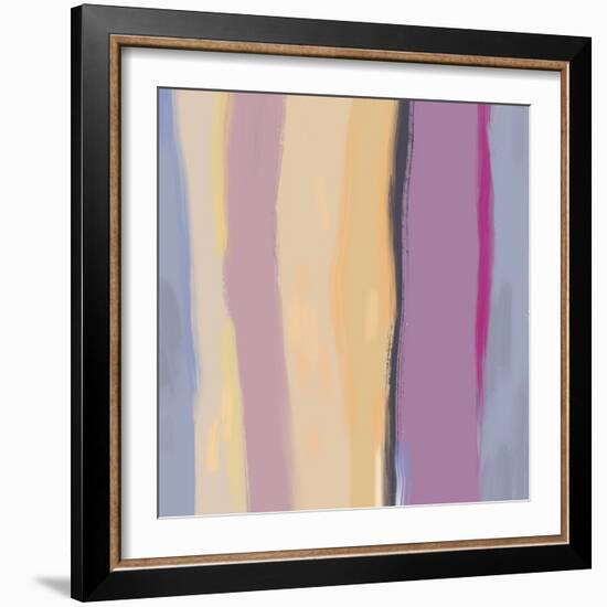 Color Stripe Arrangement 03-Little Dean-Framed Photographic Print