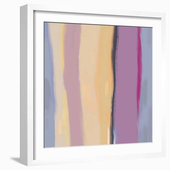 Color Stripe Arrangement 03-Little Dean-Framed Photographic Print