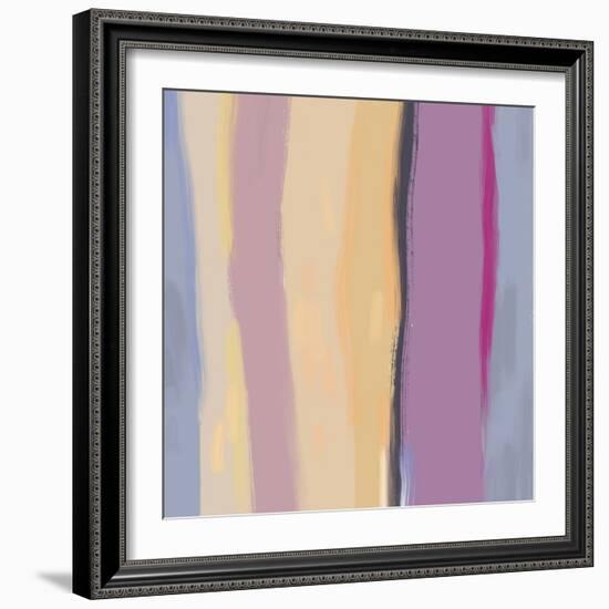 Color Stripe Arrangement 03-Little Dean-Framed Photographic Print