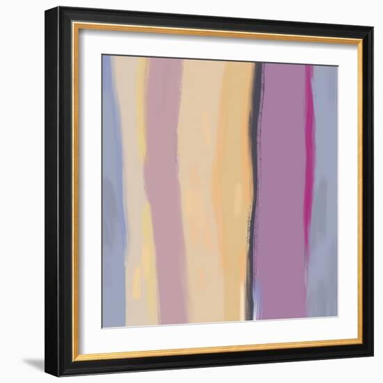 Color Stripe Arrangement 03-Little Dean-Framed Photographic Print