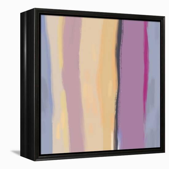 Color Stripe Arrangement 03-Little Dean-Framed Premier Image Canvas