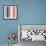 Color Stripe Arrangement 04-Little Dean-Framed Photographic Print displayed on a wall