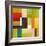 Color Study Abstract 2-Michelle Calkins-Framed Art Print