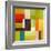 Color Study Abstract 2-Michelle Calkins-Framed Art Print