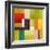 Color Study Abstract 2-Michelle Calkins-Framed Art Print