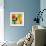 Color Study Abstract 2-Michelle Calkins-Framed Art Print displayed on a wall
