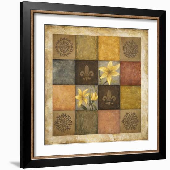 Color Swatch Blossom I-Michael Marcon-Framed Art Print