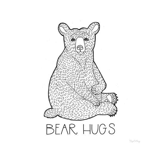 Color The Forest I Bear Hugs Art Print Elyse Deneige Art Com