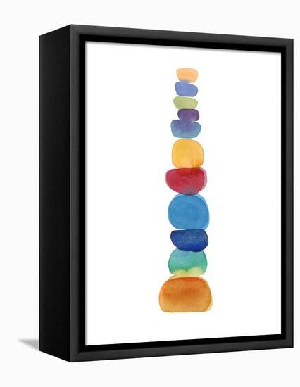 Color Tower-Louise van Terheijden-Framed Premier Image Canvas