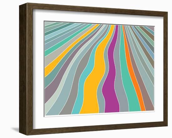 Color Way-Mike_Kiev-Framed Art Print