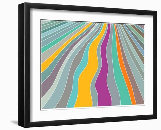 Color Way-Mike_Kiev-Framed Art Print