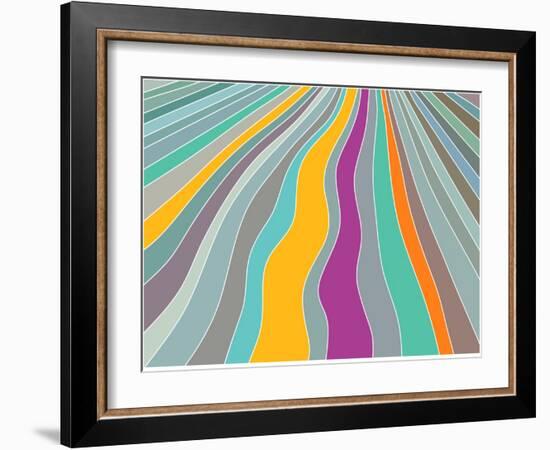 Color Way-Mike_Kiev-Framed Art Print