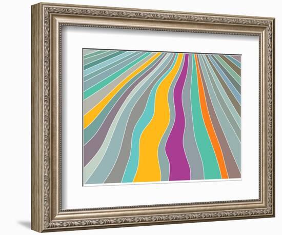 Color Way-Mike_Kiev-Framed Art Print