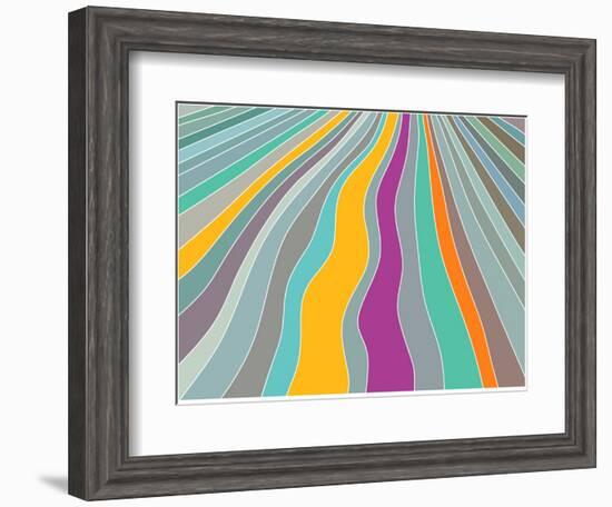 Color Way-Mike_Kiev-Framed Art Print