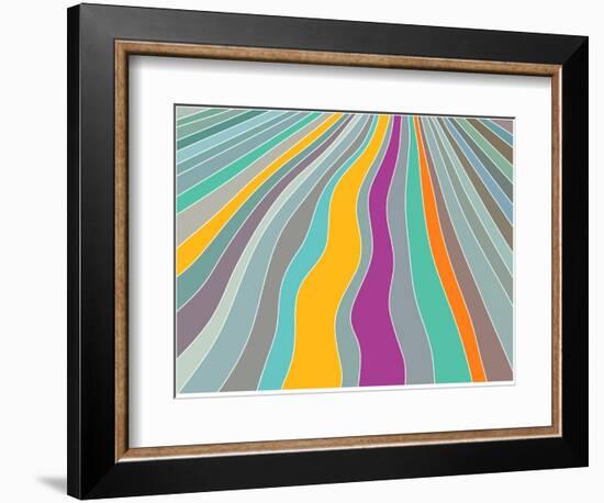 Color Way-Mike_Kiev-Framed Art Print