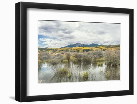 Colorado, Autumn Color at Steamboat Lake-Rob Tilley-Framed Photographic Print