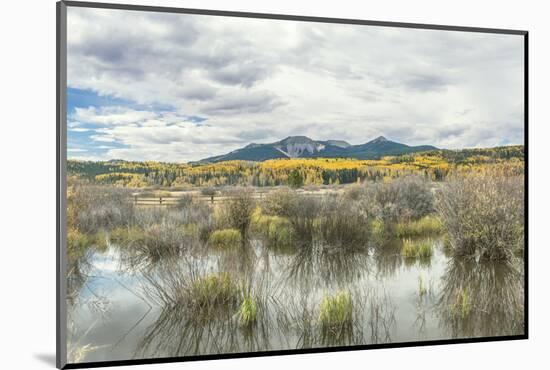 Colorado, Autumn Color at Steamboat Lake-Rob Tilley-Mounted Photographic Print