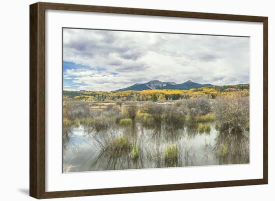 Colorado, Autumn Color at Steamboat Lake-Rob Tilley-Framed Photographic Print