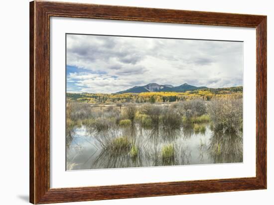 Colorado, Autumn Color at Steamboat Lake-Rob Tilley-Framed Photographic Print