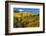 Colorado. Autumn Yellow Aspen, Mountains, and Clouds, Uncompahgre National Forest-Judith Zimmerman-Framed Photographic Print