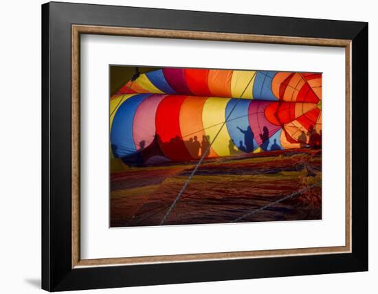 Colorado, Colorado Springs. Hot Air Balloon at the Balloon Festival-Don Grall-Framed Photographic Print