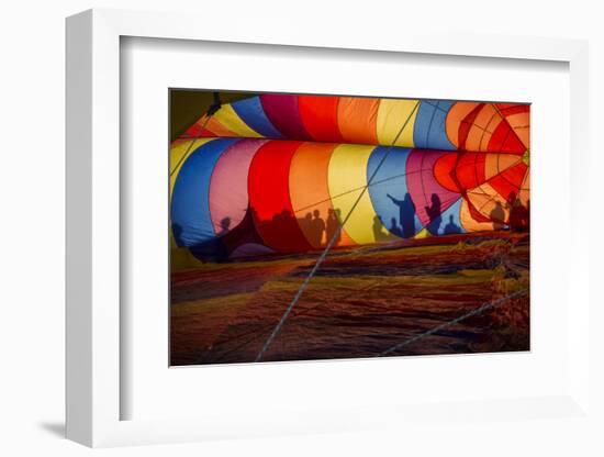 Colorado, Colorado Springs. Hot Air Balloon at the Balloon Festival-Don Grall-Framed Photographic Print