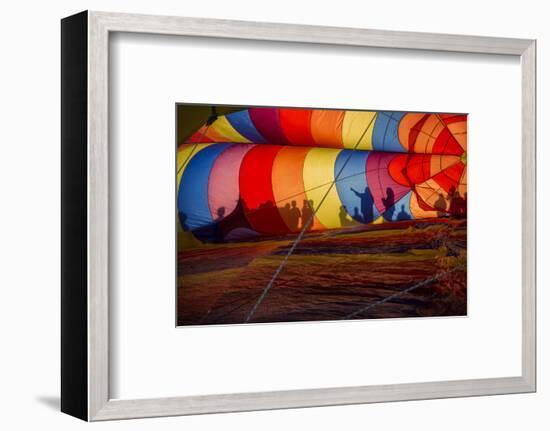 Colorado, Colorado Springs. Hot Air Balloon at the Balloon Festival-Don Grall-Framed Photographic Print