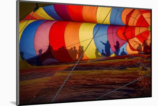 Colorado, Colorado Springs. Hot Air Balloon at the Balloon Festival-Don Grall-Mounted Photographic Print