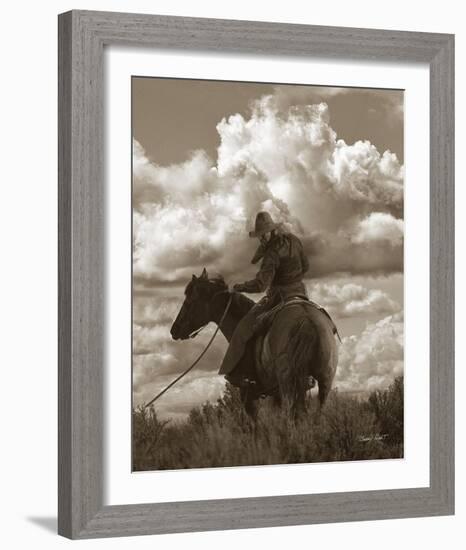 Colorado Cowboy-Barry Hart-Framed Giclee Print