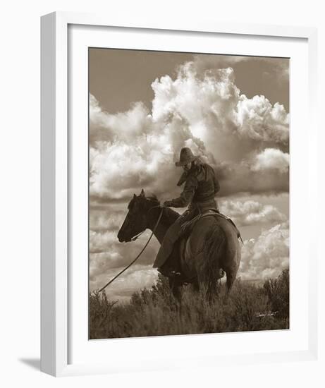 Colorado Cowboy-Barry Hart-Framed Giclee Print