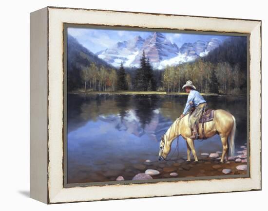 Colorado Cowboy-Jack Sorenson-Framed Stretched Canvas