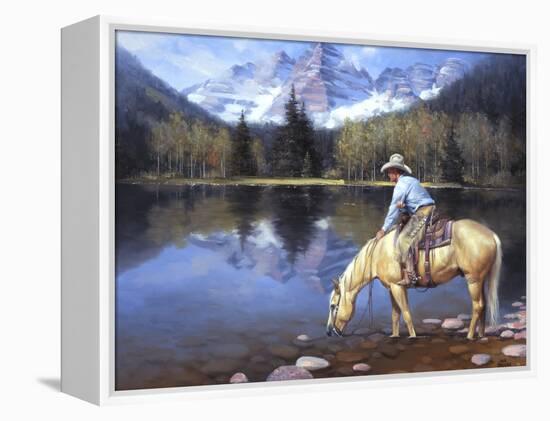 Colorado Cowboy-Jack Sorenson-Framed Stretched Canvas