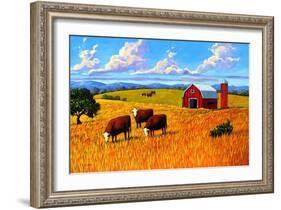 Colorado Farm In Late Summer-Patty Baker-Framed Art Print