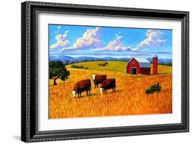 Colorado Farm In Late Summer-Patty Baker-Framed Art Print