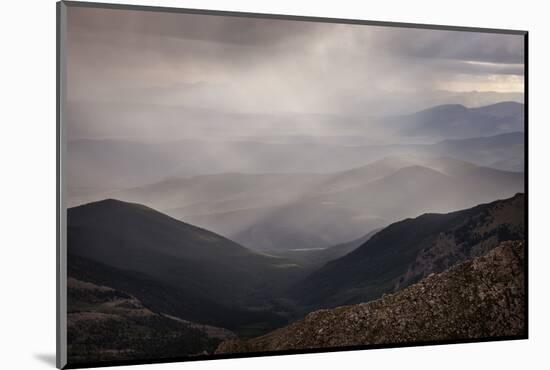 Colorado, Front Range. Storm Clouds over Mt. Evans Wilderness Area-Jaynes Gallery-Mounted Photographic Print