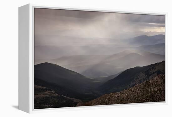 Colorado, Front Range. Storm Clouds over Mt. Evans Wilderness Area-Jaynes Gallery-Framed Premier Image Canvas