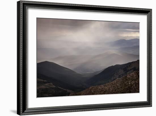 Colorado, Front Range. Storm Clouds over Mt. Evans Wilderness Area-Jaynes Gallery-Framed Photographic Print