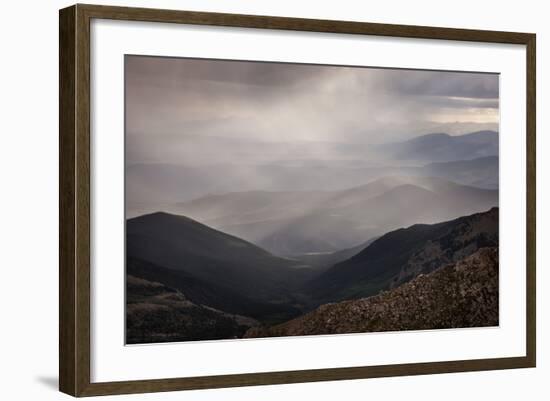 Colorado, Front Range. Storm Clouds over Mt. Evans Wilderness Area-Jaynes Gallery-Framed Photographic Print