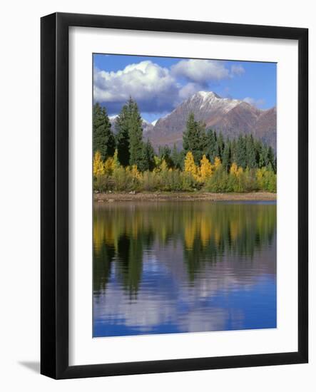 Colorado, Gunnison National Forest, Mount Owens-John Barger-Framed Photographic Print