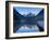 Colorado, Maroon Bells Mountain Reflected in Maroon Lake, USA-Alan Copson-Framed Photographic Print