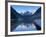 Colorado, Maroon Bells Mountain Reflected in Maroon Lake, USA-Alan Copson-Framed Photographic Print