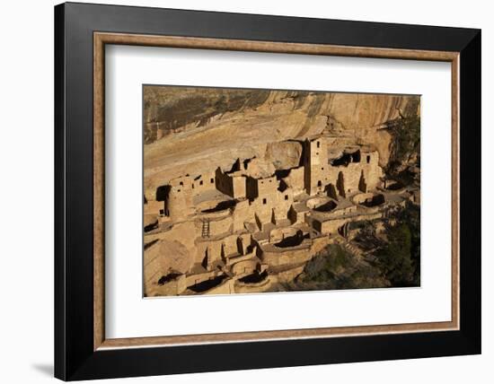 Colorado, Mesa Verde National Park, Cliff Palace, over 700 Years Old-David Wall-Framed Photographic Print