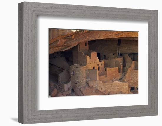 Colorado, Mesa Verde National Park, Cliff Palace, over 700 Years Old-David Wall-Framed Photographic Print