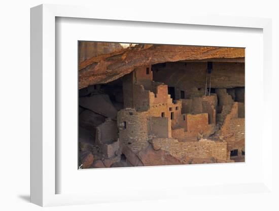 Colorado, Mesa Verde National Park, Cliff Palace, over 700 Years Old-David Wall-Framed Photographic Print