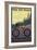 Colorado - Mountain Bike Scene-Lantern Press-Framed Art Print