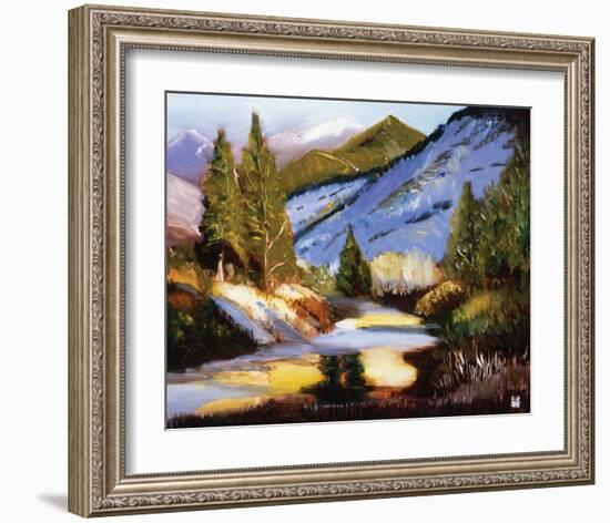 Colorado Mountains Dream-Judith D'Agostino-Framed Art Print