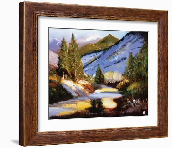 Colorado Mountains Dream-Judith D'Agostino-Framed Art Print